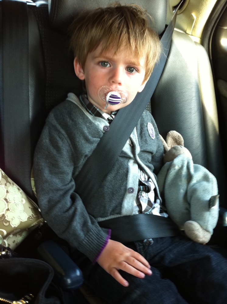 i bilen