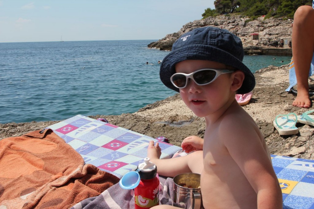 lunch på klipporna